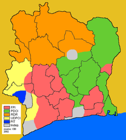 Результаты выборов 2002 года