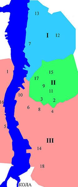 Административное деление Мурманска