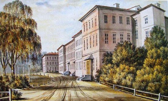 Наполеон Орда, Земледельческий институт, Горки, вторая половина XIX века