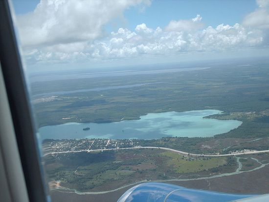 Хуай-Пиш (на заднем плане озеро Милагрос)